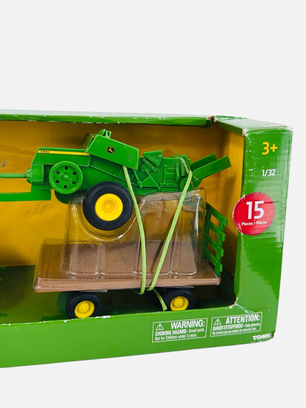 TOMY  John Deere Haying Set - 1:32 Scale Collectible Farm Toys 15-Piece Set - Picture 7 of 10